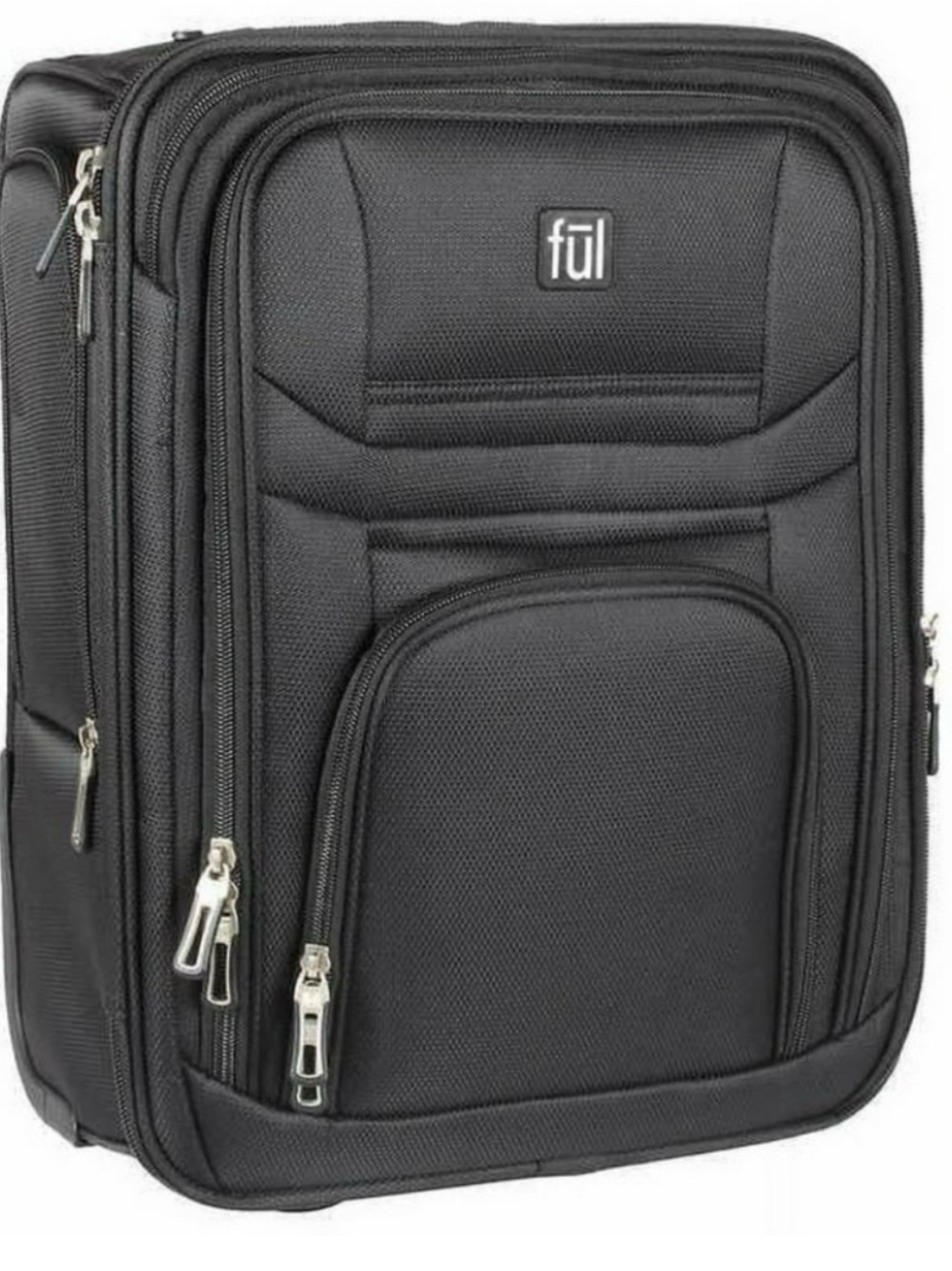 ful Pilot Under-Seat roller Carry-on black Luggage NWOT